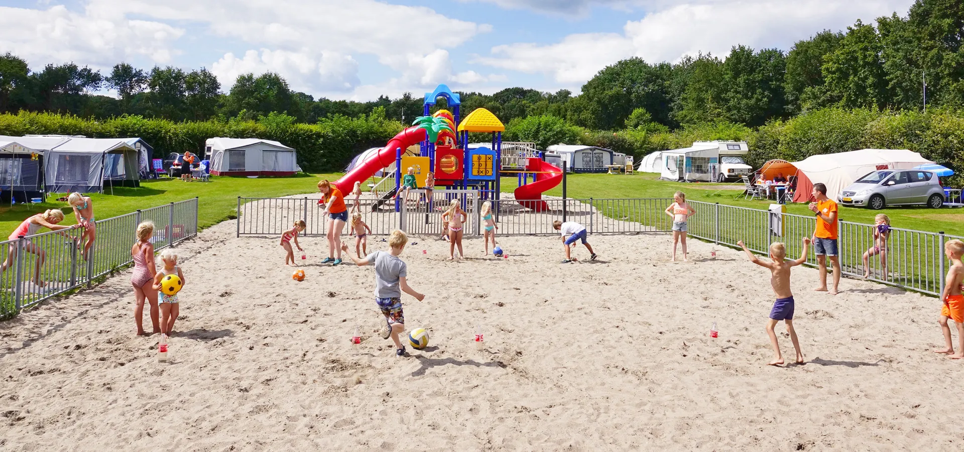 Grote foto Holterberg Beachpannaveld Animatie